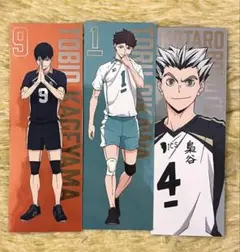 ハイキュー ステッカー 影山飛雄 及川徹 木兎光太郎