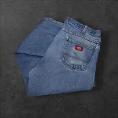 色落ち良好 フェード 36×36 Dickies デニムパンツ ヒゲのサムネイル