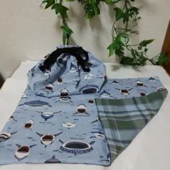 お弁当袋セット　ハンドメイド