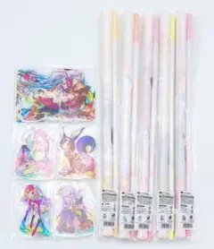 匿名配送】 くじ引き堂 ノゲノラ タペストリー アクスタ 8点セット 