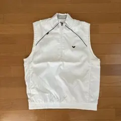 PHENIX ホワイト ハーフジップ ベスト