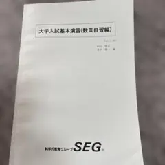 2026年最新】大学入試基本演習 segの人気アイテム - メルカリ