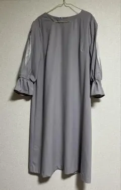 バルーンワンピース ひざ丈ワンピース