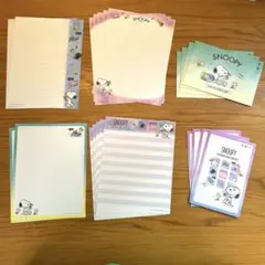 SNOOPYのレターセット