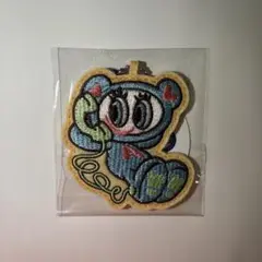 エンジェルブルー　刺繍キーホルダー