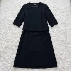 極美品✨LAPINE ラピーヌ ブラックフォーマル 礼服 喪服15号前開き 3L