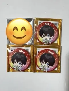 AMPTAK×COLORSAtto 缶バッジ 3個セット