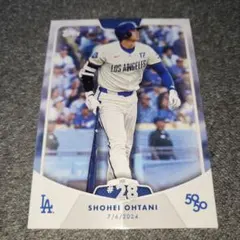 大谷翔平 HR#28号 MLB ドジャース Topps50/50