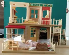 廃盤品　シルバニアファミリー ベーカリー＆バーガーショップ