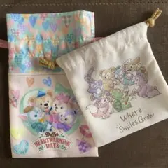 Duffy and Friends 巾着袋 2点セット