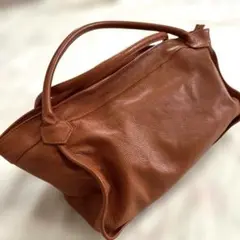 LAURA DI MAGGIO レザー トートハンドバッグ