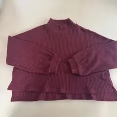 ハイネックセーター