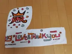 美品　嵐　アラフェス 2013 フード付きタオル
