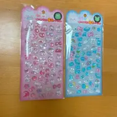 3Dシール　蓄光バージョン　2枚セット