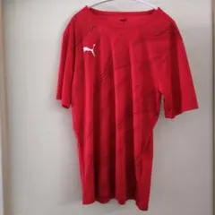 PUMA サッカーシャツ レッド 半袖のサムネイル