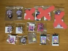 日常組　しにがみ　キーホルダー　ラバスト　セット