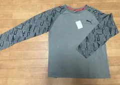 新品タグ付き☆PUMA 長袖カットソー グレー