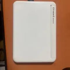 CASIO EX-word XD-G4700 ホワイト　中古タッチペンなし