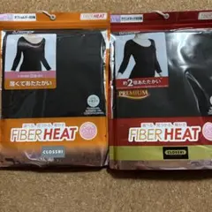 CLOSSHI FIBER HEAT レディース インナー 2枚セット LLのサムネイル