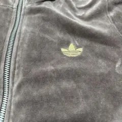 90sベロアトラックジャケットoldadidas在原みゆ紀y2k万国旗タグ