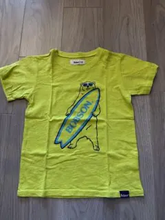 BOBSON クマ サーフボード Tシャツ 130のサムネイル