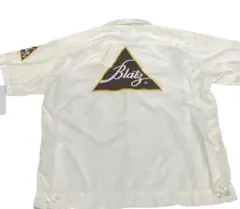70s Hilton Blatz ボーリングシャツ 半袖 ホワイト ビンテージのサムネイル
