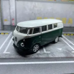 WELLY 8166 1962 VW クラシカル マイクロバス プルバックカー