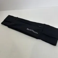 NATHAN ブラック ランニングベルト ジップスターライト　XXSサイズ