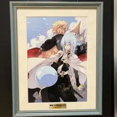 転スラ c107 みっつばー直筆サイン入り高精彩複製画 転生したらスライムだった件 みっつばー直筆サイン入り高精彩複製画 転