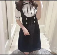 evelyn ビジュー　ワンピース