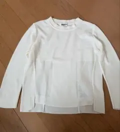 ヒロコビス透かしデザインニット