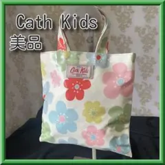 ☆美品キャスキッドソン キッズ ミニトートバッグ お花柄（オイルクロス）のサムネイル