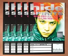 hide フライヤー　チラシ　hide TRIBUTE SPIRITS