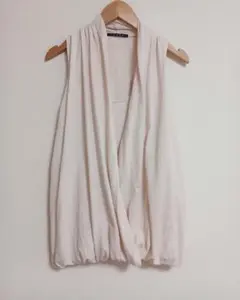 INGNI＊イング＊カシュクールバルーンノースリーブトップス＊M