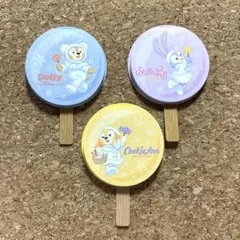 ホワイトウィンタータイムワンダーズ　ダッフィー　メモ帳