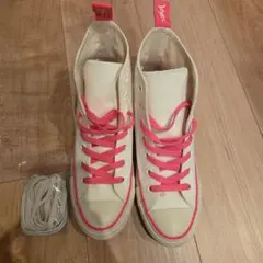 CONVERSE x-girlコラボスニーカー　最終値段