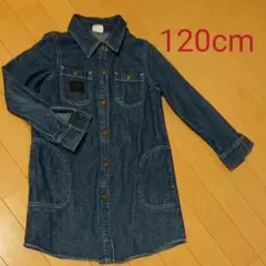 値下げ☆BREEZE ブリーズ デニムワンピース 120cm