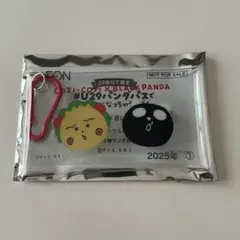 カラビナ付き推しカラーマルチケース　イオン　u29 コジコジ×ブラックパンダ