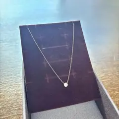 極美品 ヴァンドーム青山 ダイヤモンドネックレス K18 0.143ct - メルカリ