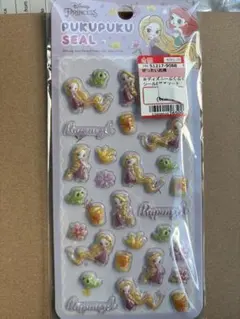 ディズニー　ラプンツェル ぷくぷくシール