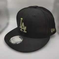 ◆4210 NEWERA　ロサンゼルスドジャース　ブラック　キャップ