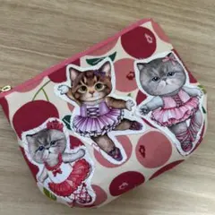 ころりんミニポーチ　コヤンイサムチョン☆新柄バレリーナサンダー、ルミ☆