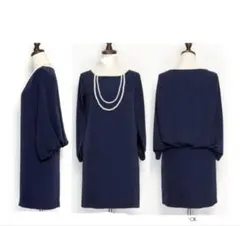 ワンピース　結婚式　パーティードレス