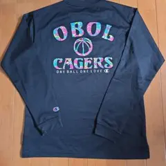 チャンピオン　バスケット　ロンT レディース　Oサイズ