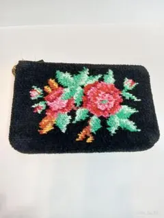 FEILER 花柄刺繍 長財布 - メルカリ