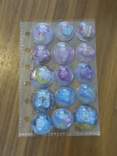 おすそ分け シール カプセルシール ピンク パープル ブルー