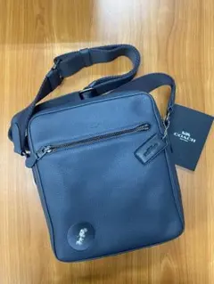美品　COACH ショルダーバッグ フライトバッグ　ブラック　レザー 72331のサムネイル