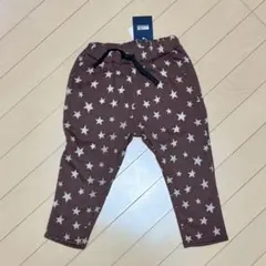 ♡BREEZE♡スター柄 裏起毛ロングパンツ キッズ