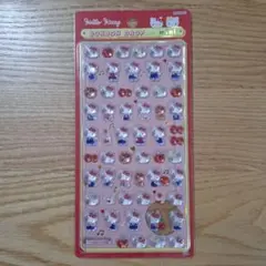 ボンボンドロップシールmini ハローキティ レッド