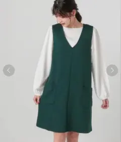 honeys ハニーズ ジャンスカ グリーン